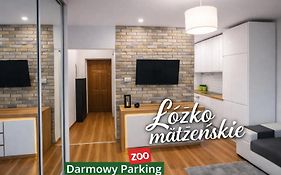Śliczny Apartament obok Manufaktury na wyłączność, parter, blok, parking , blisko ZOO , Aquapark